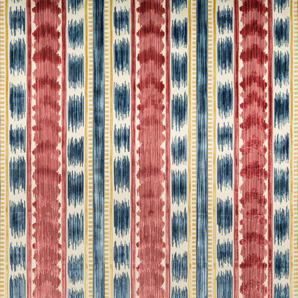 Bayeaux Velvet Red by Brunschwig & Fils Fabric Brunschwig & Fils Fabric Bayeaux Velvet RedFabric CHAUMONT VELVETS SPUN VISCOSE - 56%;COTTON - 44% India </p><p>Repeat: H: 8.93, V: 10 54.72 - Fabric Carolina -