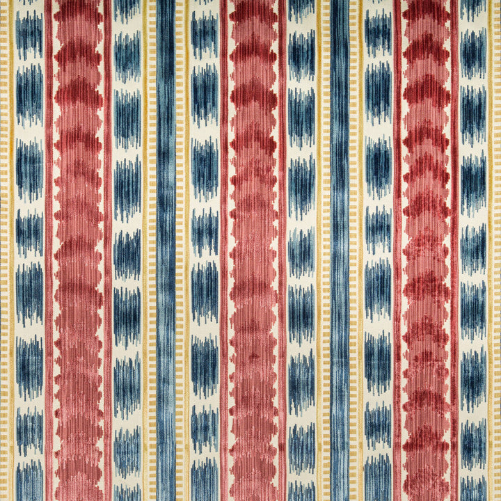 Bayeaux Velvet Red by Brunschwig & Fils Fabric Brunschwig & Fils Fabric Bayeaux Velvet RedFabric CHAUMONT VELVETS SPUN VISCOSE - 56%;COTTON - 44% India </p><p>Repeat: H: 8.93, V: 10 54.72 - Fabric Carolina -