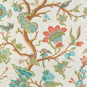 Brunschwig & Fils Fabric Louverne Print Multi