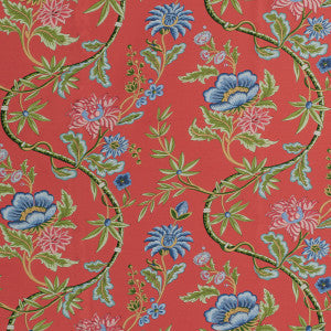 Brunschwig & Fils Fabric Veronique Print Red