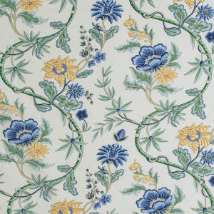 Brunschwig & Fils Fabric Veronique Print Delft