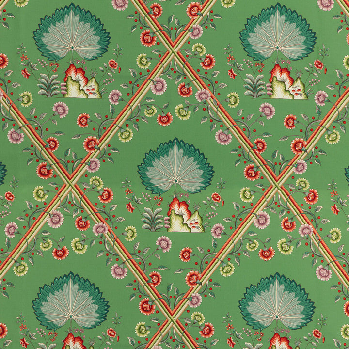 Loire Print Emerald by Brunschwig & Fils Fabric Brunschwig & Fils Fabric Loire Print EmeraldFabric LOUVERNE COTTON - 100% France </p><p>Repeat: H: 21.5, V: 28.18 54.33 - Fabric Carolina -