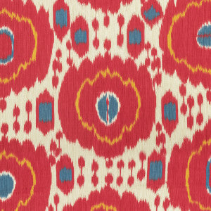 Brunschwig & Fils Fabric Mayenne Print Red