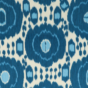Brunschwig & Fils Fabric Mayenne Print Blue