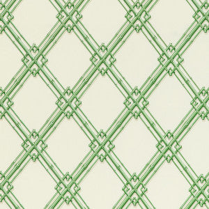 Brunschwig & Fils Fabric Le Bambou Print Green