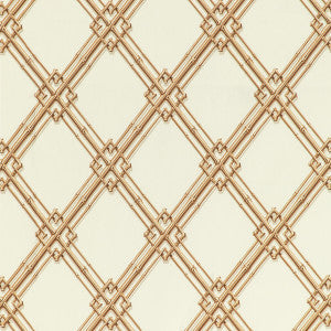 Brunschwig & Fils Fabric Le Bambou Print Gold
