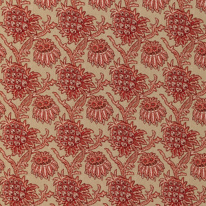 Brunschwig & Fils Fabric Brassac Print Red