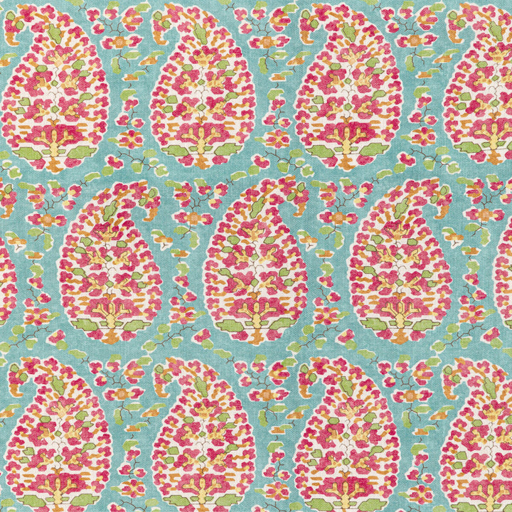 Rougier Print Aqua by Brunschwig & Fils Fabric Brunschwig & Fils Fabric Rougier Print AquaFabric EN VACANCES II POLYESTER - 100% United Kingdom </p><p>Repeat: H: 7.72, V: 9.31 54 - Fabric Carolina -