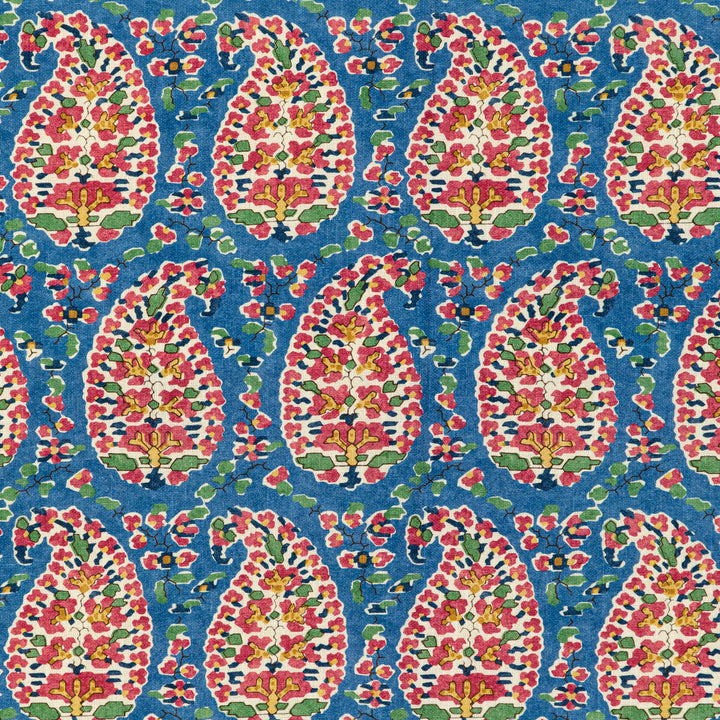 Rougier Print Blue/Red by Brunschwig & Fils Fabric Brunschwig & Fils Fabric Rougier Print Blue/RedFabric EN VACANCES II POLYESTER - 100% United Kingdom </p><p>Repeat: H: 7.72, V: 9.31 54 - Fabric Carolina -