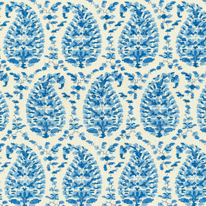Brunschwig & Fils Fabric Rougier Print Blue