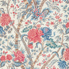 Brunschwig & Fils Fabric Luberon Print Red/Blue
