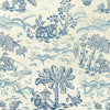 Brunschwig & Fils Fabric Valensole Print Navy/Sky