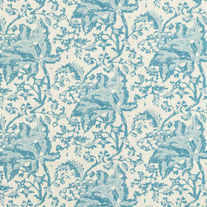 Brunschwig & Fils Fabric Weymouth Print Aqua