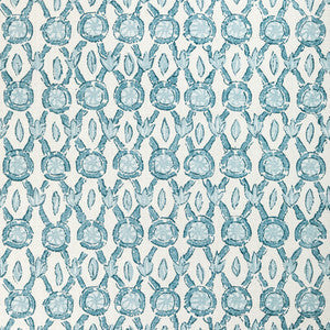 Brunschwig & Fils Fabric Galon Print Aqua