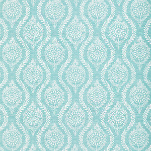Brunschwig & Fils Fabric Marindol Print Aqua