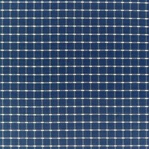 Brunschwig & Fils Fabric Lison Check Navy