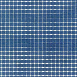 Brunschwig & Fils Fabric Lison Check Blue