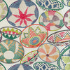 Brunschwig & Fils Fabric Bendi Emb Multi