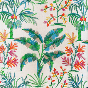 Brunschwig & Fils Fabric Martil Emb Jewel