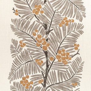 Brunschwig & Fils Fabric Palmar Print Stone