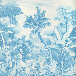 Brunschwig & Fils Fabric Nouvelle Print Blue