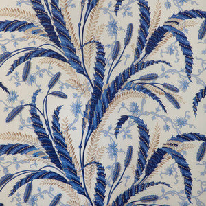 Brunschwig & Fils Fabric Vernay Print Blue 8023101.5.0