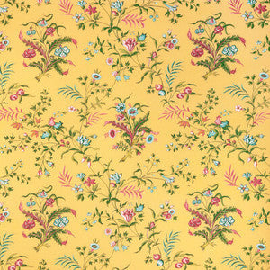 Brunschwig & Fils Fabric Chancay Print Sun/Leaf 8023107.430.0