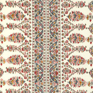 Brunschwig & Fils Fabric Visan Print Teal/Rose 8023108.517.0