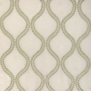 Brunschwig & Fils Fabric Camus Sheer Leaf 8023110.31.0