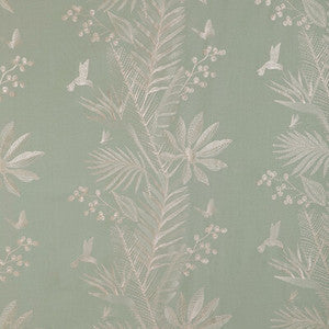 Brunschwig & Fils Fabric Manda Emb Seafoam 8023114.13.0