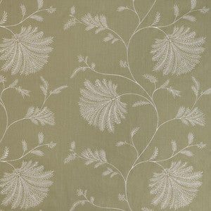 Brunschwig & Fils Fabric Maelle Emb Celery 8023116.23.0