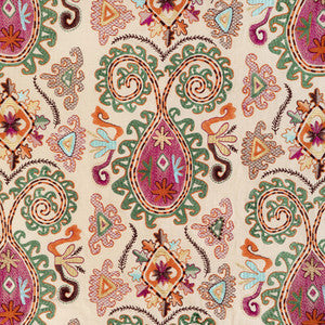 Brunschwig & Fils Fabric Lavali Emb Plum/Multi 8023117.310.0