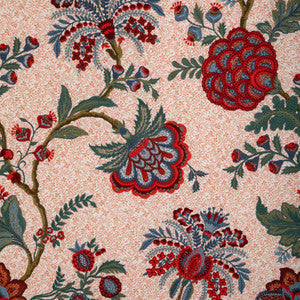 Brunschwig & Fils Fabric Anduze Emb Red/Blue 8023118.195.0