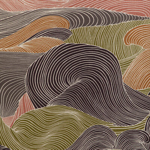 Brunschwig & Fils Fabric Tourbillon Print Multi 8023136.1711.0