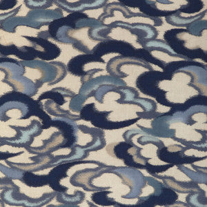 Brunschwig & Fils Fabric Stratus Print Sky/Lapis 8023138.155.0