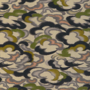 Brunschwig & Fils Fabric Stratus Print Peridot/Gold 8023138.34.0