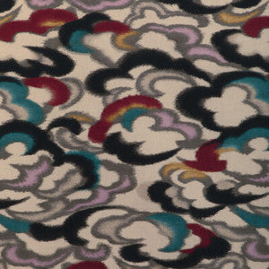 Brunschwig & Fils Fabric Stratus Print Teal/Multi 8023138.913.0