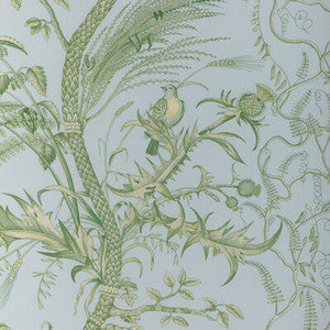 Brunschwig & Fils Fabric Bird And Thistle Ii Sky 8024101.153.0