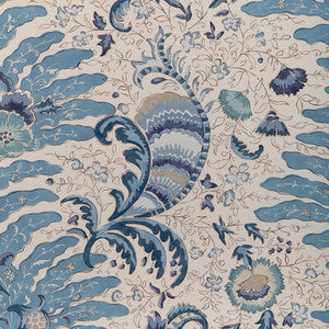 Brunschwig & Fils Fabric Riviere Print Sky 8024105.155.0