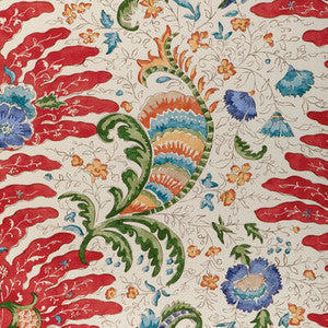 Brunschwig & Fils Fabric Riviere Print Red 8024105.913.0