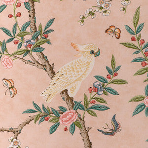 Brunschwig & Fils Fabric Kanchou Print Blush 8024106.73.0