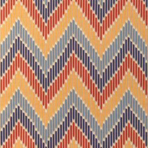 Brunschwig & Fils Fabric Cascade Print Red/Blue 8024107.195.0