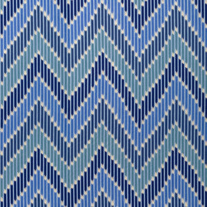 Brunschwig & Fils Fabric Cascade Print Blue/Sky 8024107.513.0