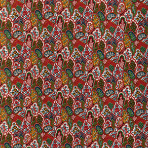 Brunschwig & Fils Fabric Villandry Print Red 8024108.319.0