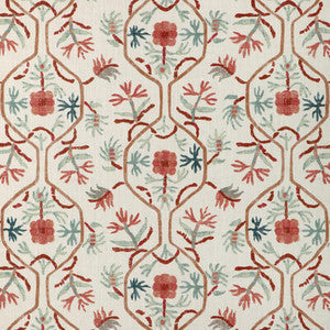 Brunschwig & Fils Fabric Le Jasmin Print Spice 8024110.3524.0