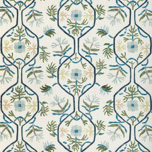 Brunschwig & Fils Fabric Le Jasmin Print Marine 8024110.353.0