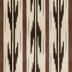 Brunschwig & Fils Fabric Le Mistral Print Walnut 8024111.666.0