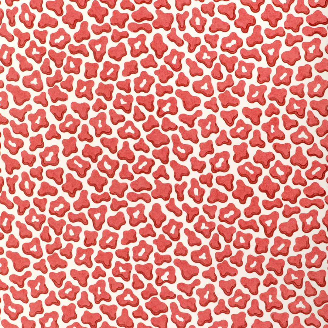 Brunschwig & Fils Fabric Guepard Print - Rouge