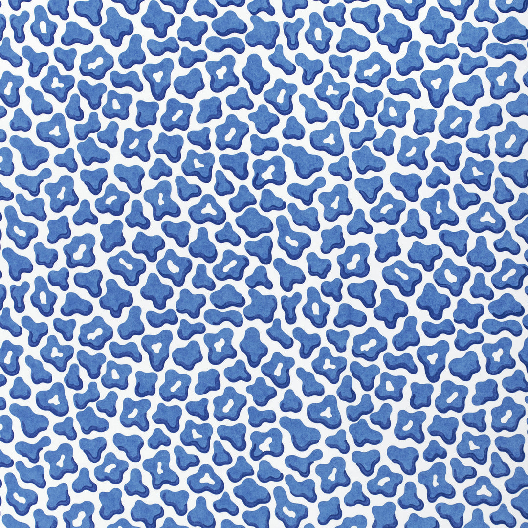 Brunschwig & Fils Fabric Guepard Print - Blue