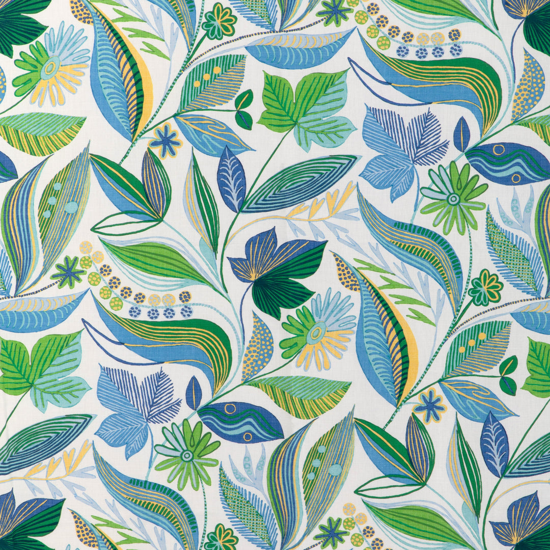 Brunschwig & Fils Fabric Carlsten Print - Pool